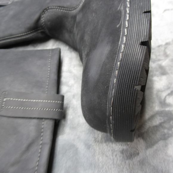 Herman Survivors Work Boots Mens 14 Black Leather Steel‎ Toe Anti Fatigue NEW main image 8